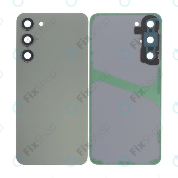 Samsung Galaxy S23 Plus S916B - Akkumulátor Fedőlap Komplett (Green)