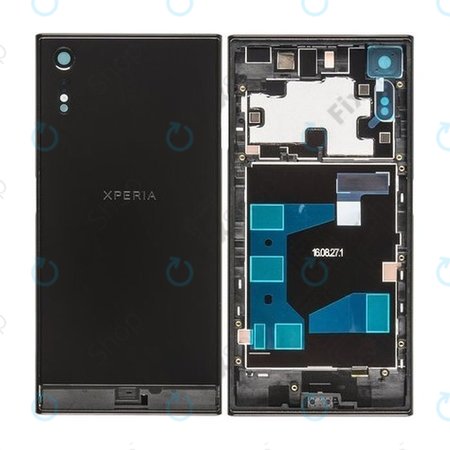 Sony Xperia XZ F8331 - Akkumulátor Fedőlap (Fekete) - 1302-1976