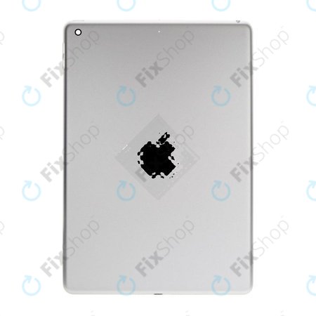Apple iPad (7th Gen 2019, 8th Gen 2020) - Akkumulátor Fedőlap WiFi Változat (Silver)