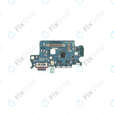 Samsung Galaxy S23 S911B - Töltő Csatlakozó + PCB Alaplap - GH96-15629A Genuine Service Pack