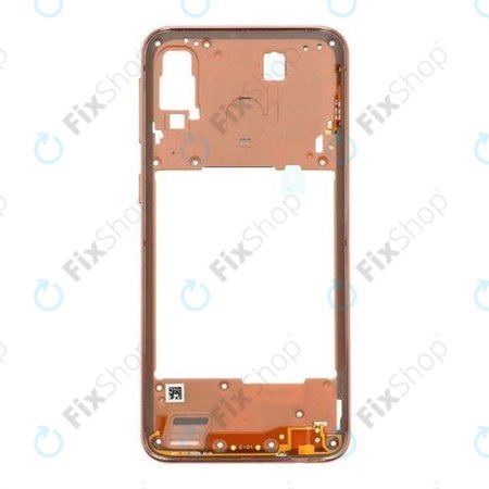 Samsung Galaxy A40 A405F - Középső Keret (Coral) - GH97-22974D Genuine Service Pack