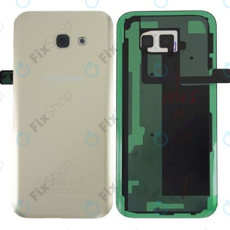 Samsung Galaxy A5 A520F (2017) - Akkumulátor Fedőlap (Gold Sand) - GH82-13638B Genuine Service Pack