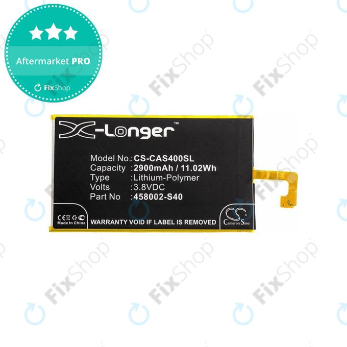 Caterpillar CAT S40 - Akkumulátor 458002-S40 2900mAh HQ