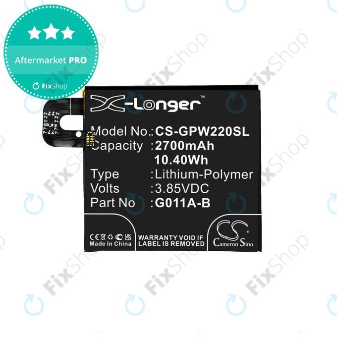 Google Pixel 2 G011A - Akkumulátor G011A-B 2700mAh HQ