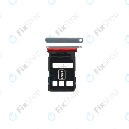 Huawei P40 - SIM Adaptér (Ice White) - 51661QTP Genuine Service Pack