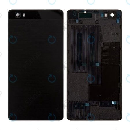 Huawei P8 Lite - Akkumulátor Fedőlap (Black)