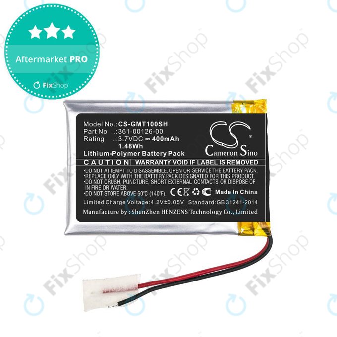 Garmin Fenix 6X, 6X Pro Solar, Tactix Delta - Akkumulátor 361-00126-00 400mAh HQ