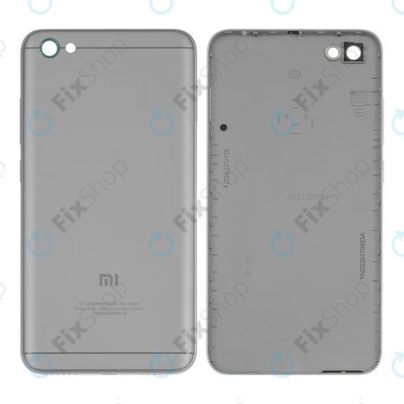 Xiaomi Redmi Note 5A - Akkumulátor Fedőlap (Dark Grey)
