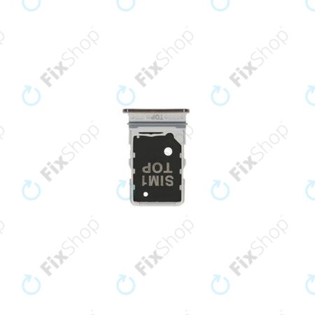 Samsung Galaxy A80 A805F - SIM Adapter (Silver) - GH98-44244B Genuine Service Pack