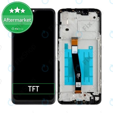 Samsung Galaxy A22 5G A226B - LCD Kijelző + Érintőüveg + Keret TFT