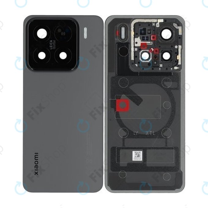 Xiaomi 15 5G - Akkumulátor Fedőlap (Black) - 560067000O300 Genuine Service Pack