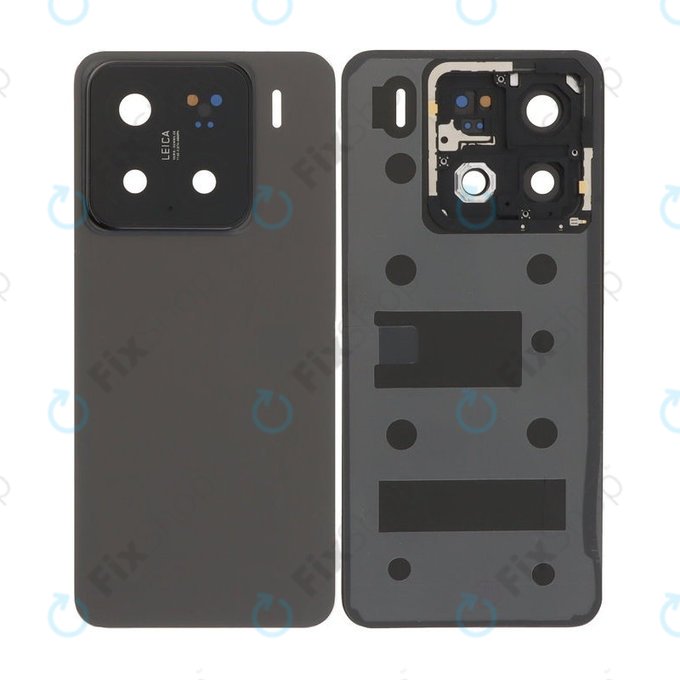 Xiaomi 15 5G - Akkumulátor Fedőlap Komplett (Black)