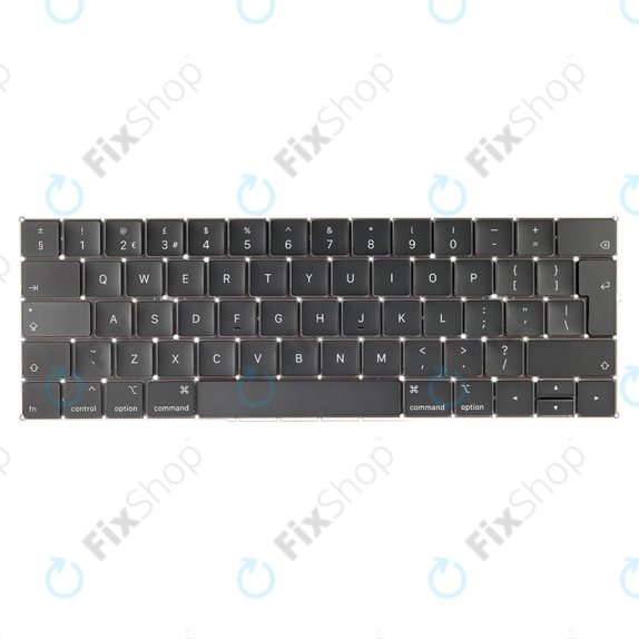 Apple MacBook Pro 13" A1989 (2018 - 2019), 15" A1990 (2018) - Billentyűzet UK