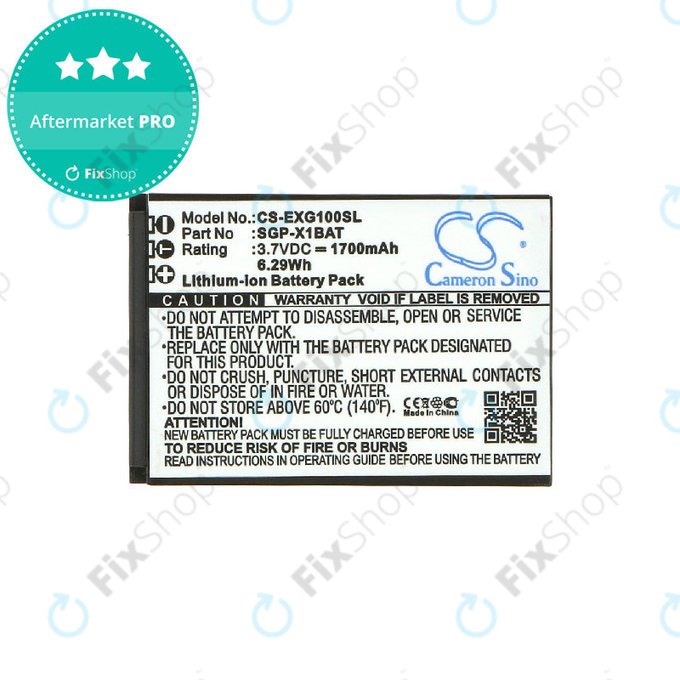 Akkumulátor Evolveo StrongPhone X1, 1700mAh, Li-ion, 3.7V, SGP-X1BAT, HQ