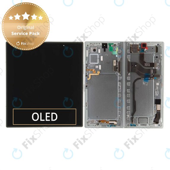 Samsung Galaxy Z Fold 7 F966B - LCD Kijelző + Érintőüveg + Keret (Mint) - GH82-37548D Genuine Service Pack