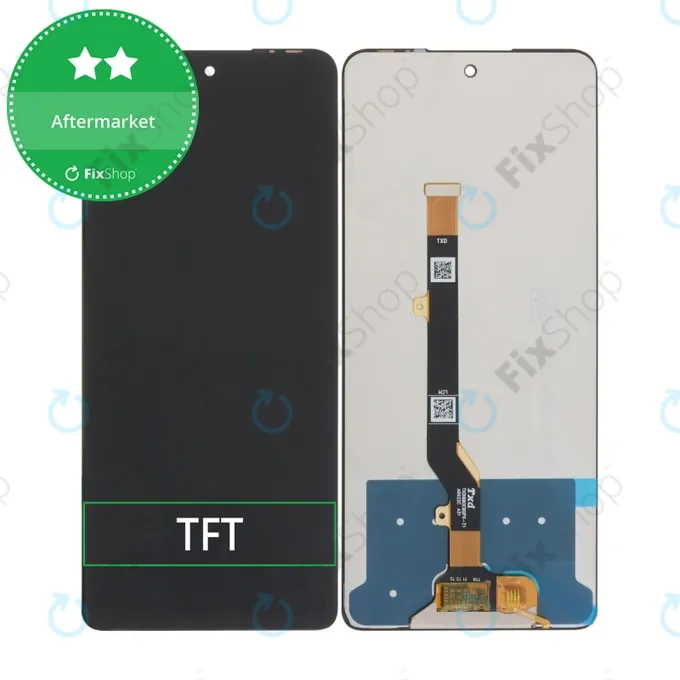 Infinix Hot 40, Tecno Spark 20 Pro - LCD Kijelző + Érintőüveg TFT
