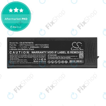 Akkumulátor EADS P3G, TPH700, 2300mAh, Li-Ion, 7.4V, HR7742AAA02, HQ