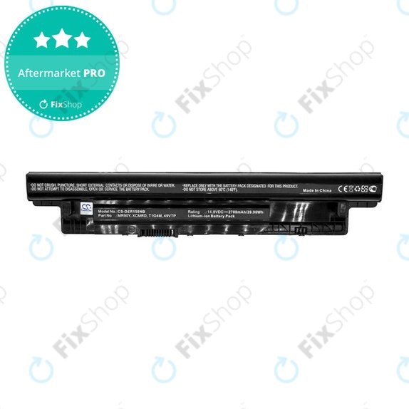 Akkumulátor Dell Inspiron 14R, 15, 15R, N3521, 2700mAh, Li-Ion, 14.8V, MR90Y, HQ