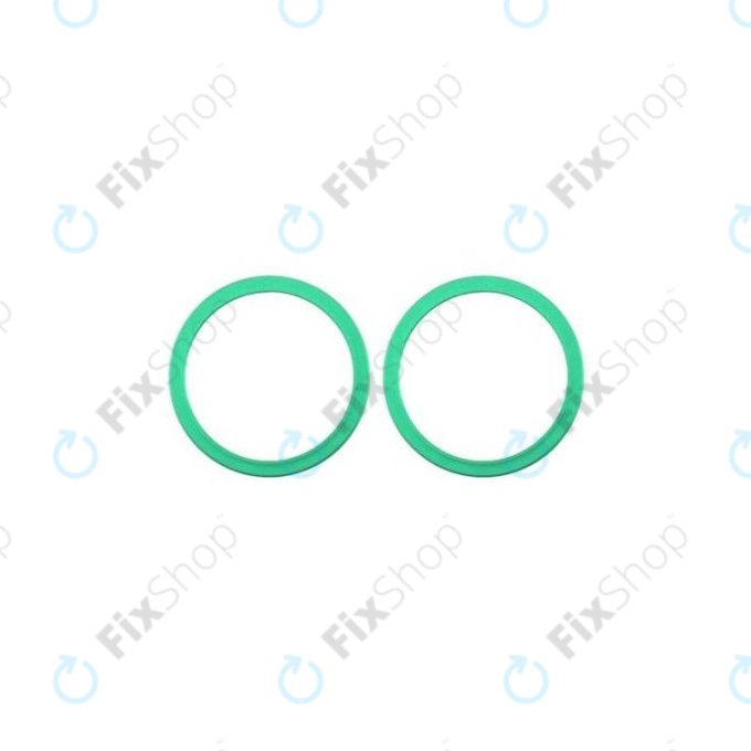 Apple iPhone 11, 12, 12 Mini - Hatsó Kamera Lencse Keret (Green) - 2db