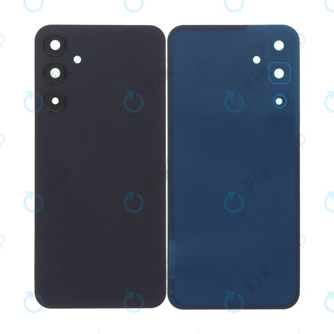 Samsung Galaxy A25 A256B - Akkumulátor Fedőlap Komplett (Midnight Blue)