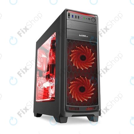 1stCool Gamer 1 - PC Gépház + Ventilátor (Készlet 3db) - ML-GAMER1-ARGB Genuine Service Pack