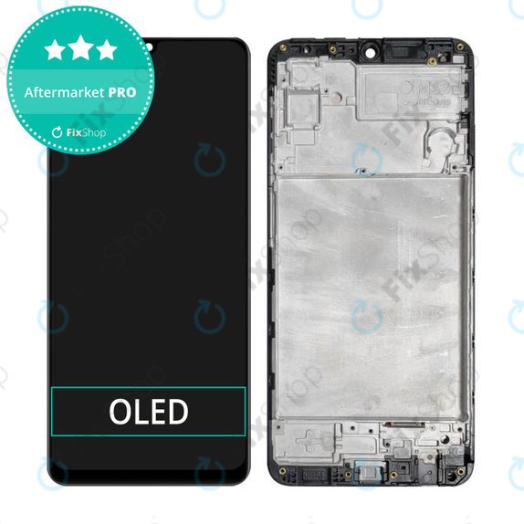 Samsung Galaxy M32 M325F - LCD Kijelző + Érintőüveg + Keret OLED