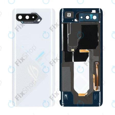Asus ROG Phone 5s. 5s Pro ZS676KS - Akkumulátor Fedőlap (White) - 90AI0092-R7A021 Genuine Service Pack