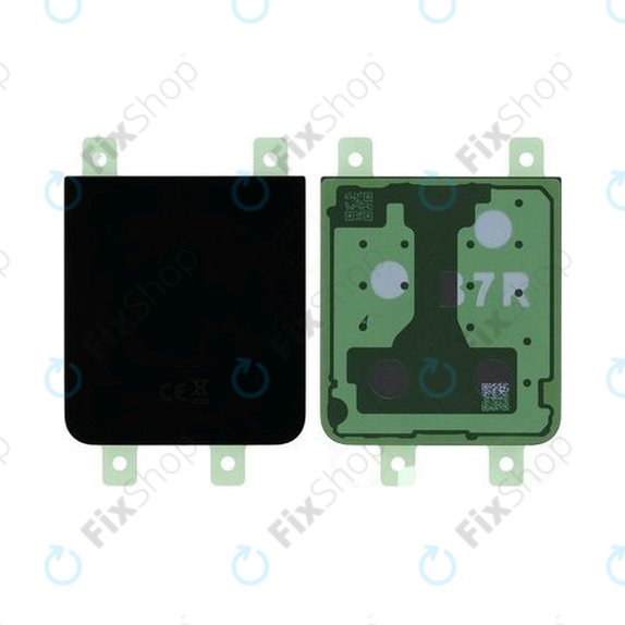 Samsung Galaxy Z Flip 7 FE F761B - Akkumulátor Fedőlap (Black) - GH82-37608A Genuine Service Pack