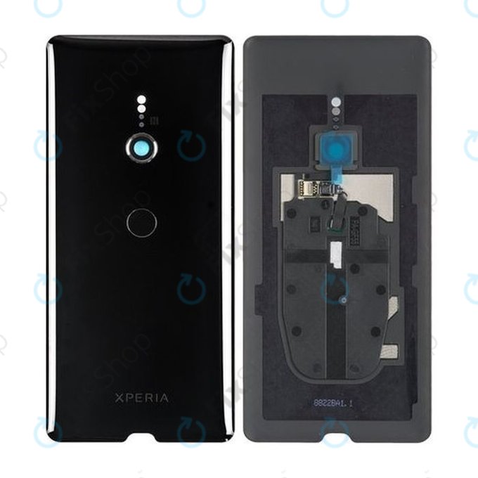 Sony Xperia XZ3 - Akkumulátor Fedőlap (Black) - 1316-4763 Genuine Service Pack