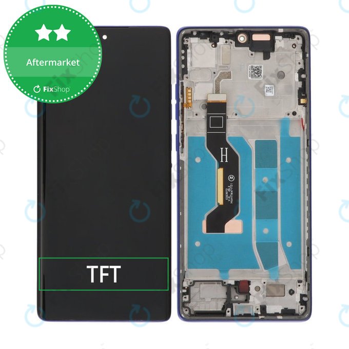 Motorola Moto G85 5G XT2427-3 - LCD Kijelző + Érintőüveg + Keret (Cobalt Blue) TFT