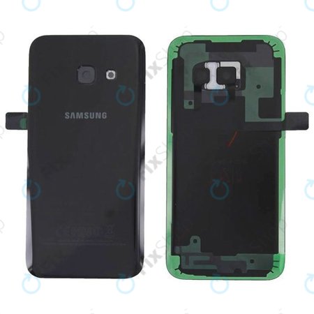 Samsung Galaxy A3 A310F (2016) - Akkumulátor Fedőlap (Black) - GH82-11093B Genuine Service Pack