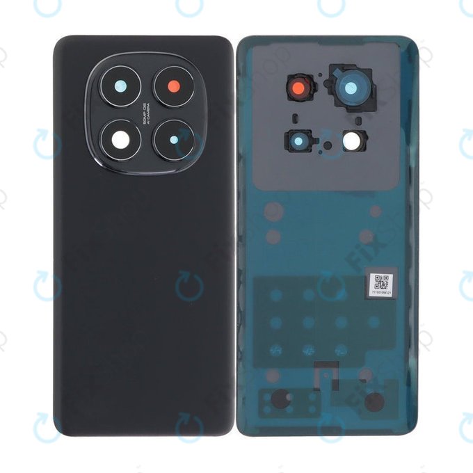 Xiaomi Redmi Note 14 Pro 5G 24090RA29G - Akkumulátor Fedőlap Komplett (Black)