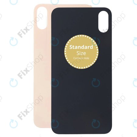 Apple iPhone XS Max - Hátsó Ház Üveg (Gold)
