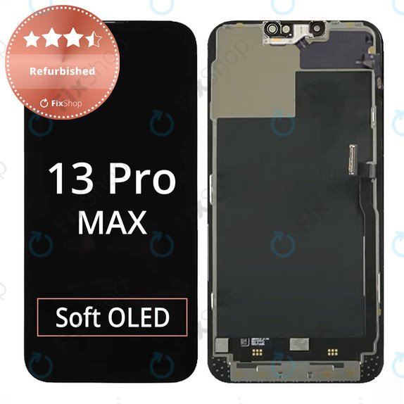Kijelző iPhone 13 Pro Max, Érintőüveg kerettel, Refurbished