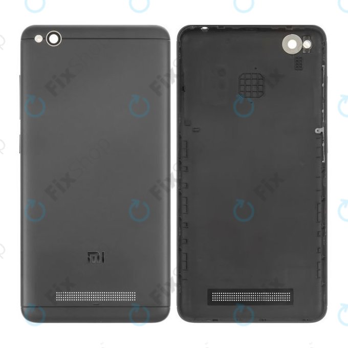 Xiaomi Redmi 4A - Akkumulátor Fedőlap (Black)