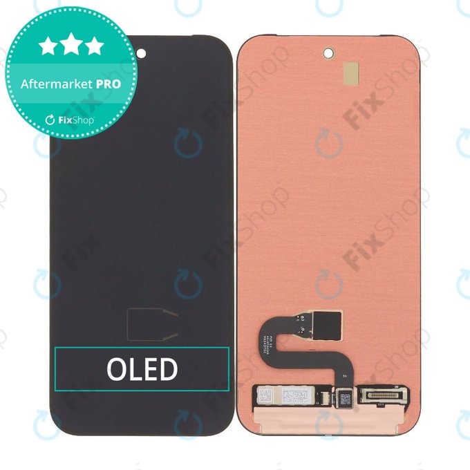 Kijelző OLED Google Pixel 10, Érintőüveg keret nélkül