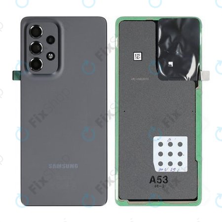 Samsung Galaxy A53 5G A536B - Akkumulátor Fedőlap (Black) - GH82-28017A Genuine Service Pack