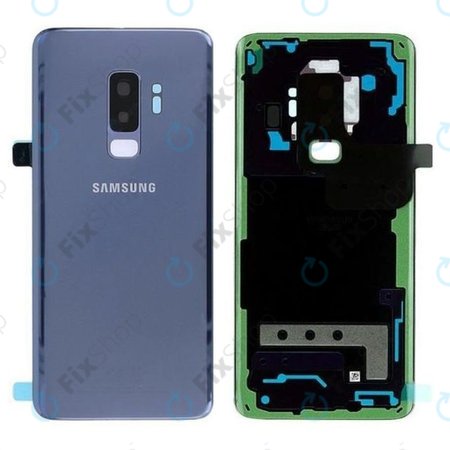 Samsung Galaxy S9 Plus G965F - Akkumulátor Fedőlap (Coral Blue) - GH82-15660D, GH82-15652D Genuine Service Pack