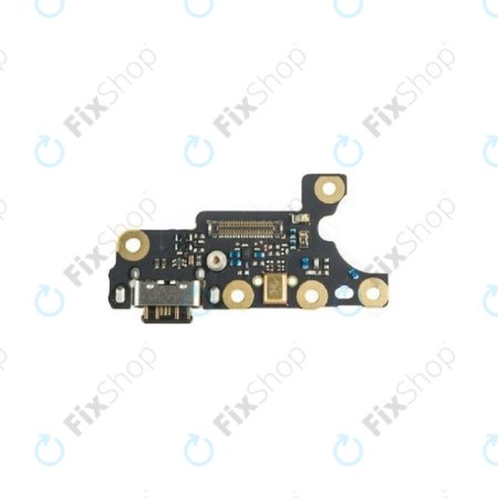 Nokia 7 Plus - Töltő Csatlakozó + PCB Alaplap - 20B2N0W0002 Genuine Service Pack