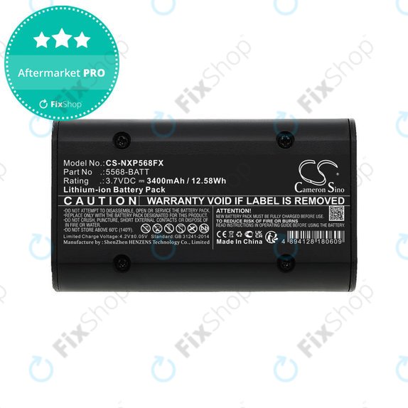 Akkumulátor Nightstick 5566, 5568, 3400mAh, Li-Ion, 3.7V, 5568-BATT, HQ