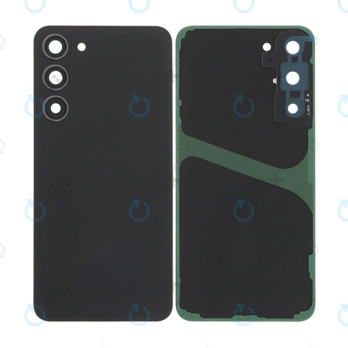 Samsung Galaxy S23 Plus S916B - Akkumulátor Fedőlap Komplett (Phantom Black)