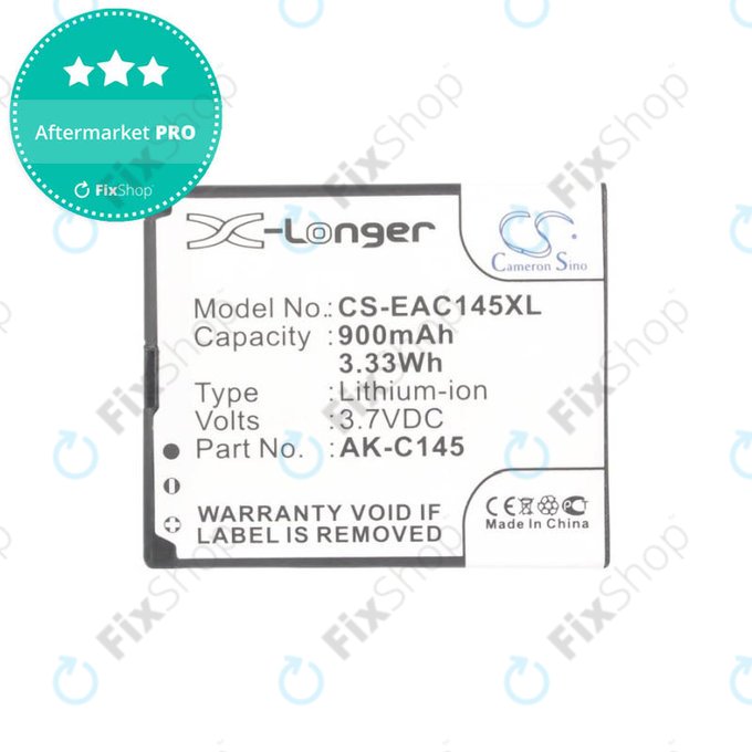 Aligator A420, V500, V550, Auro C2030, Bea-fon C250, C260, Telme C145, C145B, Texet TM-D222, Winner WG7 - Akkumulátor AK-C145, C250, TM-D222 900mAh HQ