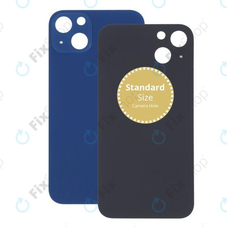 Apple iPhone 13 - Hátsó Ház Üveg (Blue)