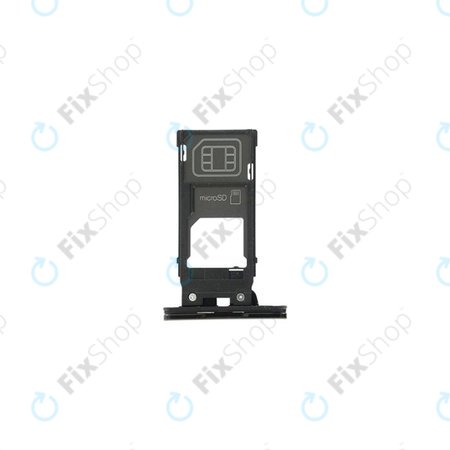 Sony Xperia XZ2 - SIM Adapter (Liquid Black) - 1310-1866 Genuine Service Pack