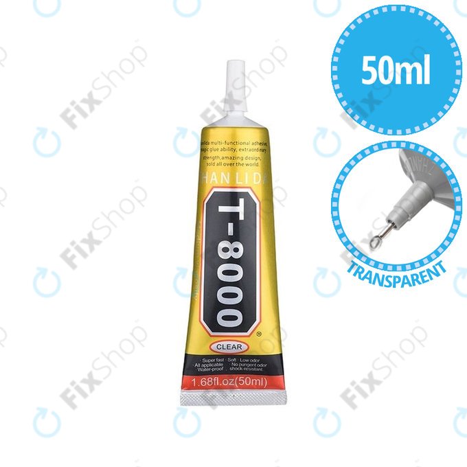 Adhesive Ragasztó T-8000 - 50ml (Átlátszó)