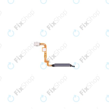 Xiaomi Redmi Note 10S - Ujjlenyomat Érzékelő + Flex Kábel (Onyx Grey)