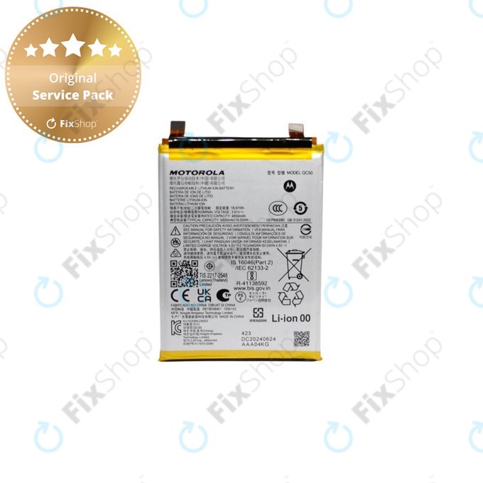 Motorola Edge 50 Ultra - Akkumulátor QV45 4500mAh - SB18D97987 Genuine Service Pack