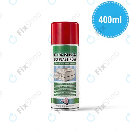 Műanyag tisztító hab, 400 ml, spray