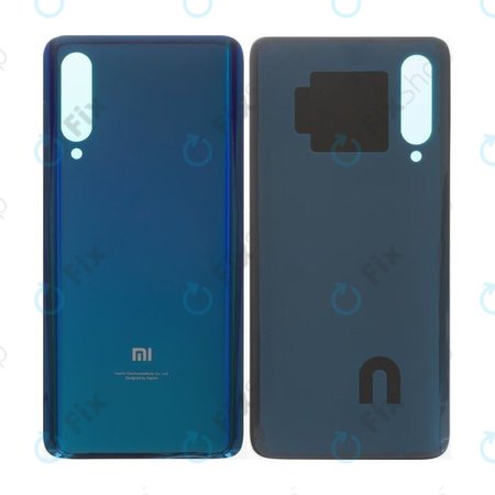 Xiaomi Mi 9 - Akkumulátor Fedőlap (Ocean Blue)