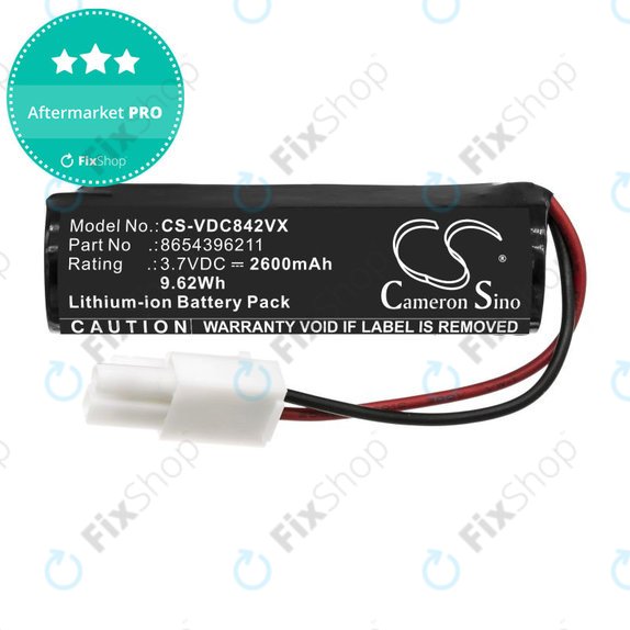 Akkumulátor Vileda Quick & Clean, 2600mAh, Li-Ion, 3.7V, 8654396211, HQ